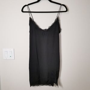Aritzia / Sunday best black slip dress
